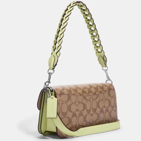 NEW Coach Morgan Shoulder Bag In Signature Canvas - Picture 2 of 6